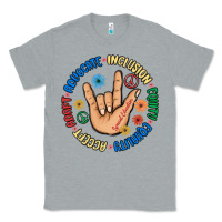 Heather Grey advocate inclusion equity equality accept adapt Classic Tee - MaliasSmallBusiness
