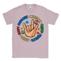 Lilac advocate inclusion equity equality accept adapt Classic Tee - MaliasSmallBusiness