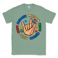Sage advocate inclusion equity equality accept adapt Classic Tee - MaliasSmallBusiness