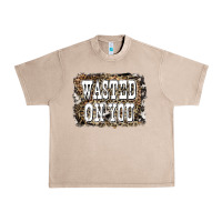 French Oak Western Wasted On You Background Urban Heavy Tee - LillyAllenDesigns