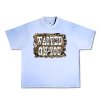 Grape Ice Western Wasted On You Background Urban Heavy Tee - LillyAllenDesigns