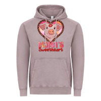 Vintage Zinc mama's sweetheart baby pig Vintage Hoodie - AdoDesignShop
