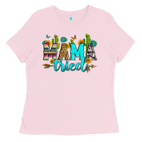 Bubblegum Pink mama tried Ladies Tee - Zillion Design Studio