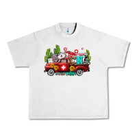 Lunar Rock cna nurse truck with cactus and sunflowers Urban Heavy Tee - AdoDesignShop