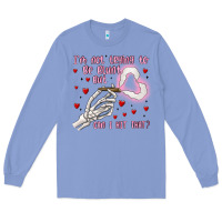 Colony Blue not to be blunt but can i hit Long Sleeve Tee - MaliasSmallBusiness