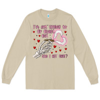 Mushroom not to be blunt but can i hit Long Sleeve Tee - MaliasSmallBusiness