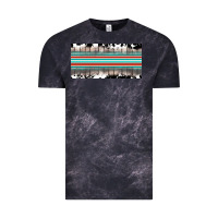 Cloud Black western cowhide serape sunflower mama license plate Vintage Tee - BarkalooDesign