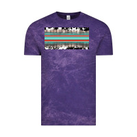 Cloud Purple western cowhide serape sunflower mama license plate Vintage Tee - BarkalooDesign