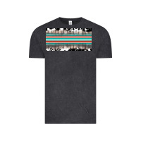 Vintage Black western cowhide serape sunflower mama license plate Vintage Tee - BarkalooDesign