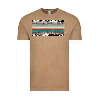 Vintage Coffee western cowhide serape sunflower mama license plate Vintage Tee - BarkalooDesign