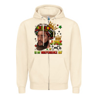 Sandshell juneteenth is my independence day Zipper Hoodie - LillyAllenDesigns
