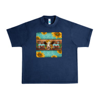 Navy hereford cattle mom coaster Urban Heavy Tee - Jasminsmagicworld