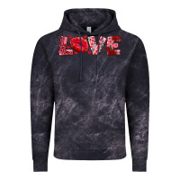 Cloud Black love with kiss Vintage Hoodie - AdoDesignShop