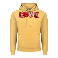 Vintage Mustard love with kiss Vintage Hoodie - AdoDesignShop