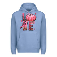 Colony Blue love cancer pumpkin Premium Hoodie - texasbilliewilder