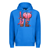 True Royal love cancer pumpkin Premium Hoodie - texasbilliewilder