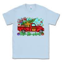 Dusty Blue jesus take the wheel Classic Tee - CowhideDigitalArt