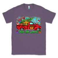 Lavender jesus take the wheel Classic Tee - CowhideDigitalArt