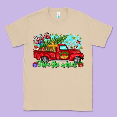 Jesus Take The Wheel Classic Tee Designed By Cowhidedigitalart