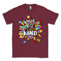 Burgundy be kind Classic Tee - MaliasSmallBusiness