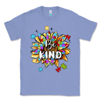 Colony Blue be kind Classic Tee - MaliasSmallBusiness