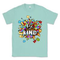 Seafoam be kind Classic Tee - MaliasSmallBusiness