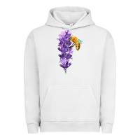 Pigment Lunar Rock honey bee with lavender fa element Urban Hoodie - FaDigitalArtStudio