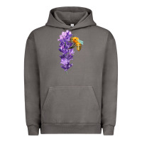 Pigment Tornado honey bee with lavender fa element Urban Hoodie - FaDigitalArtStudio