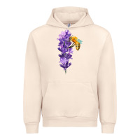Sandshell honey bee with lavender fa element Urban Hoodie - FaDigitalArtStudio