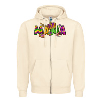 Sandshell mama mardi gras Zipper Hoodie - LillyAllenDesigns