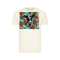 Vintage Arctic western black and white cow Vintage Tee - BarkalooDesign