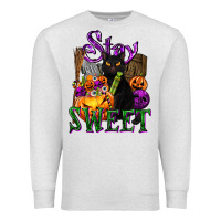 Oatmeal Heather Stay Sweet Premium Sweatshirt - texasbilliewilder
