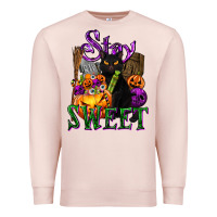 Pale Pink Stay Sweet Premium Sweatshirt - texasbilliewilder