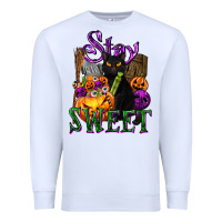 White Stay Sweet Premium Sweatshirt - texasbilliewilder