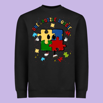 One Puzzle Bougie Heavyweight Sweatshirt Designed By Maliassmallbusiness
