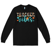 Black teacher vibes Long Sleeve Tee - JahusDesignShop