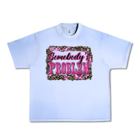 Grape Ice Western Somebody's Problem Urban Heavy Tee - LillyAllenDesigns