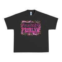 Pigment Black Western Somebody's Problem Urban Heavy Tee - LillyAllenDesigns