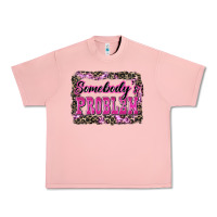 Salmon Western Somebody's Problem Urban Heavy Tee - LillyAllenDesigns