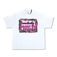 White Western Somebody's Problem Urban Heavy Tee - LillyAllenDesigns