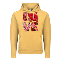 Vintage Mustard love kiss Vintage Hoodie - AdoDesignShop