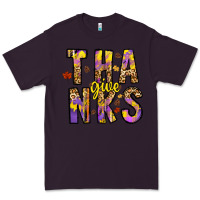 Plum give thanks Premium Tee - CowhideDigitalArt