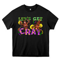 Black let's get cray Heavy Core Tee - FaDigitalArtStudio