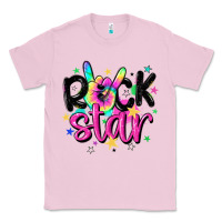 Bubblegum Pink rock star Classic Tee - MaliasSmallBusiness