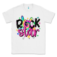 White rock star Classic Tee - MaliasSmallBusiness