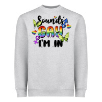 Heather Grey sounds gay i'm in Heavyweight Sweatshirt - MaliasSmallBusiness