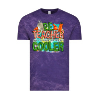 Cloud Purple pe teacher but cooler Vintage Tee - NancyCooperArtShop
