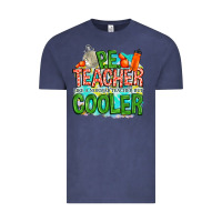 Vintage Denim pe teacher but cooler Vintage Tee - NancyCooperArtShop