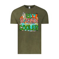 Vintage Olive pe teacher but cooler Vintage Tee - NancyCooperArtShop