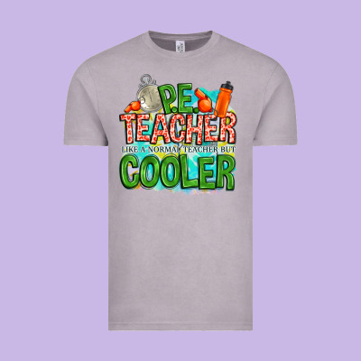 Pe Teacher But Cooler Vintage Tee Designed By Nancycooperartshop